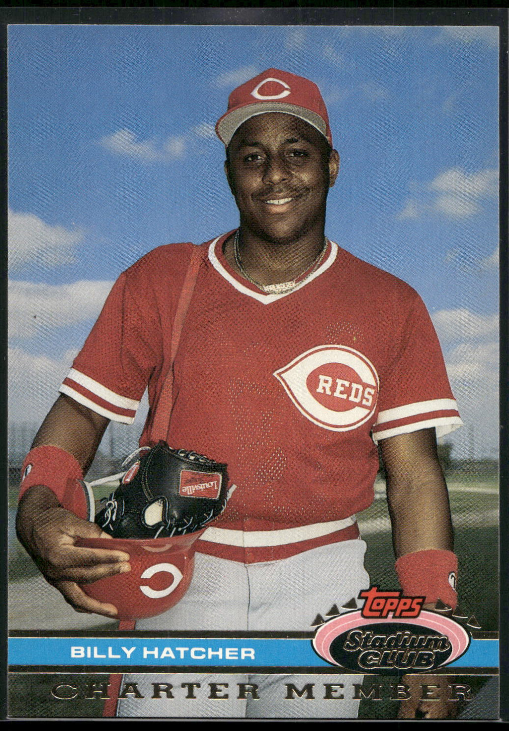 1991 Stadium Club Charter Member #NNO Billy Hatcher