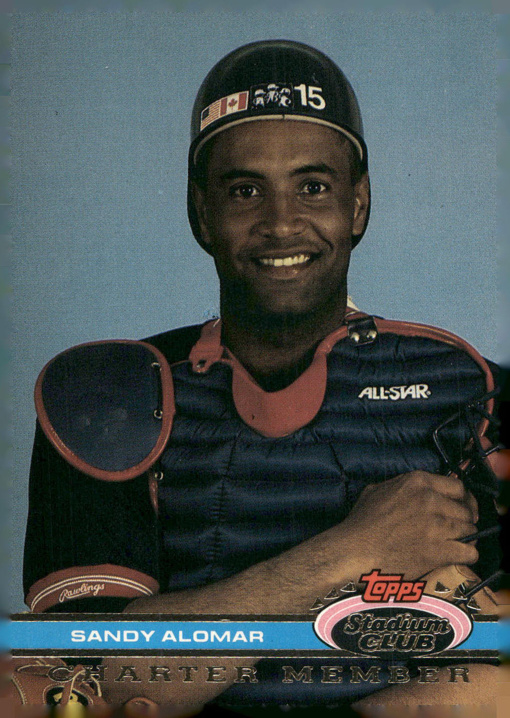 1991 Stadium Club Charter Member #NNO Sandy Alomar
