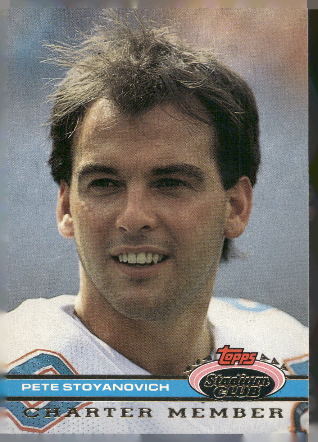 1991 Stadium Club Charter Member #NNO Pete Stoyanovich