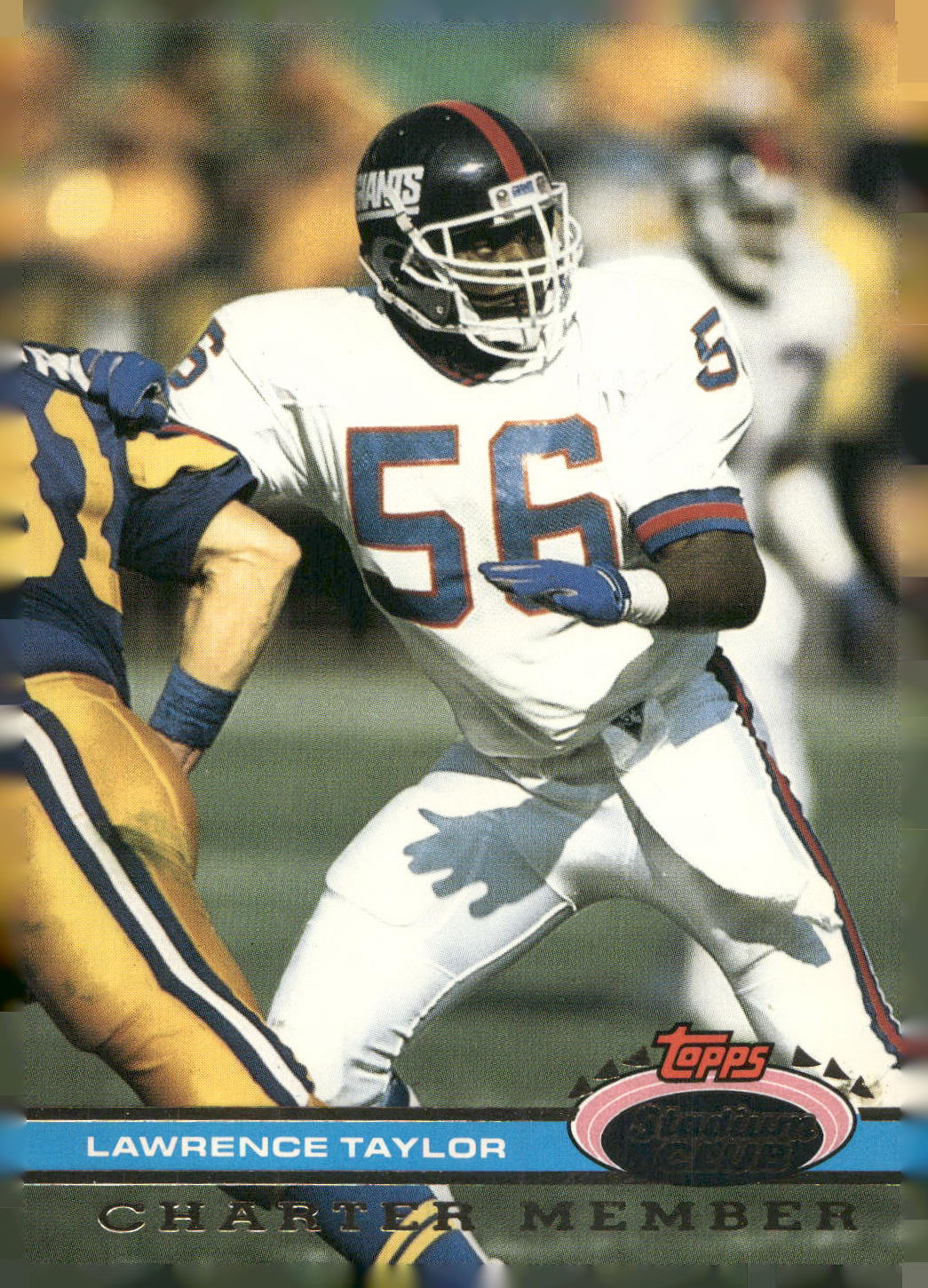 1991 Stadium Club Charter Member #NNO Lawrence Taylor