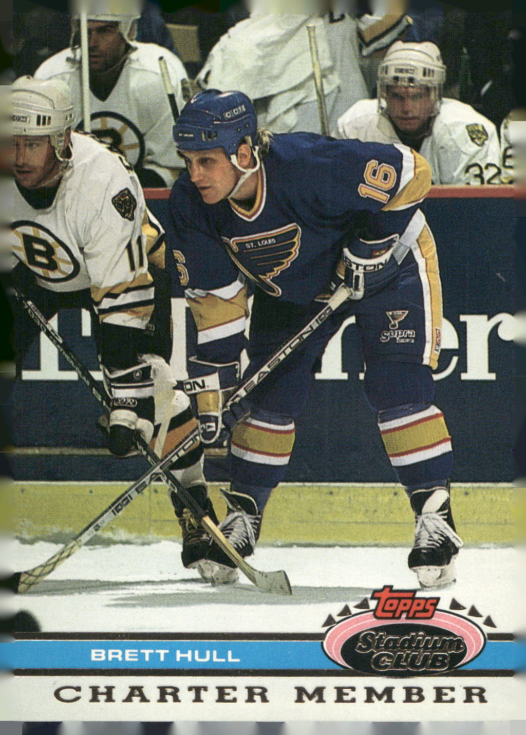 1991 Stadium Club Charter Member #NNO Brett Hull