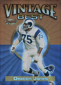 2001 Bowman's Best #VB DJ Deacon Jones Vintage Best
