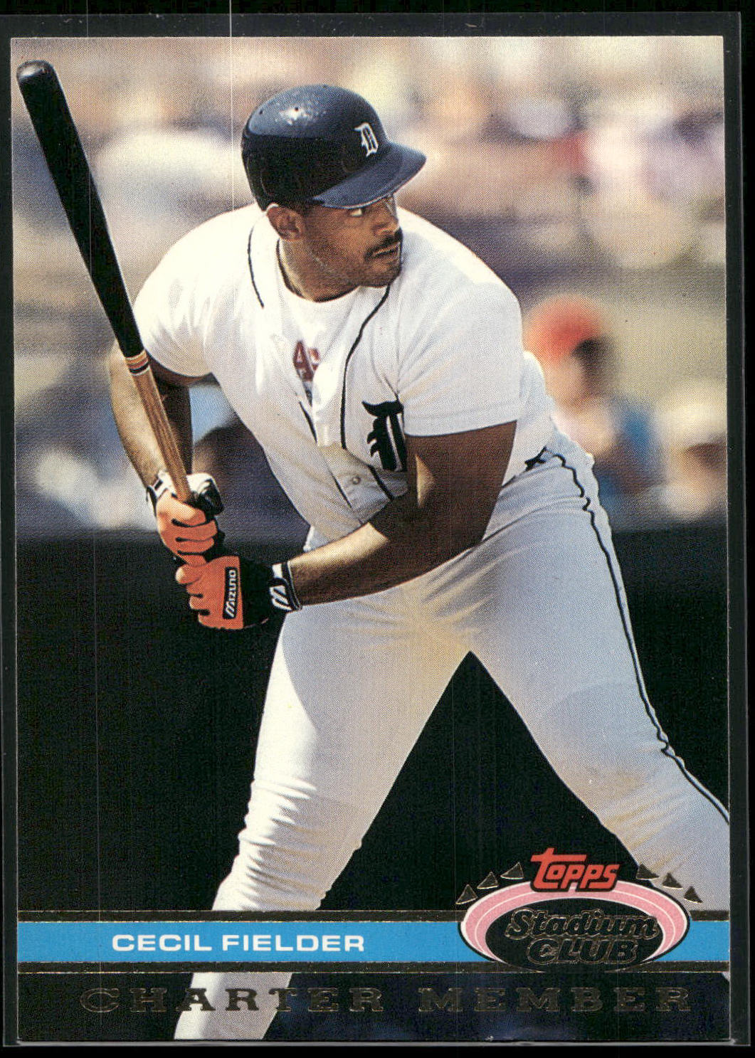 1991 Stadium Club Charter Member #NNO Cecil Fielder