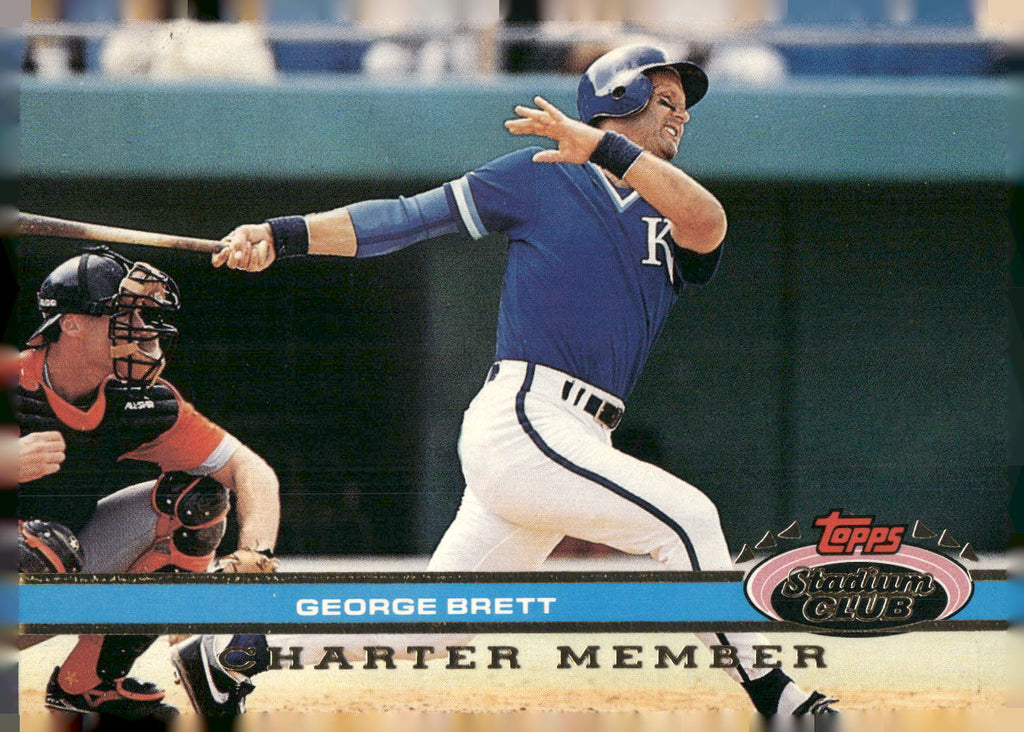 1991 Stadium Club Charter Member #NNO George Brett