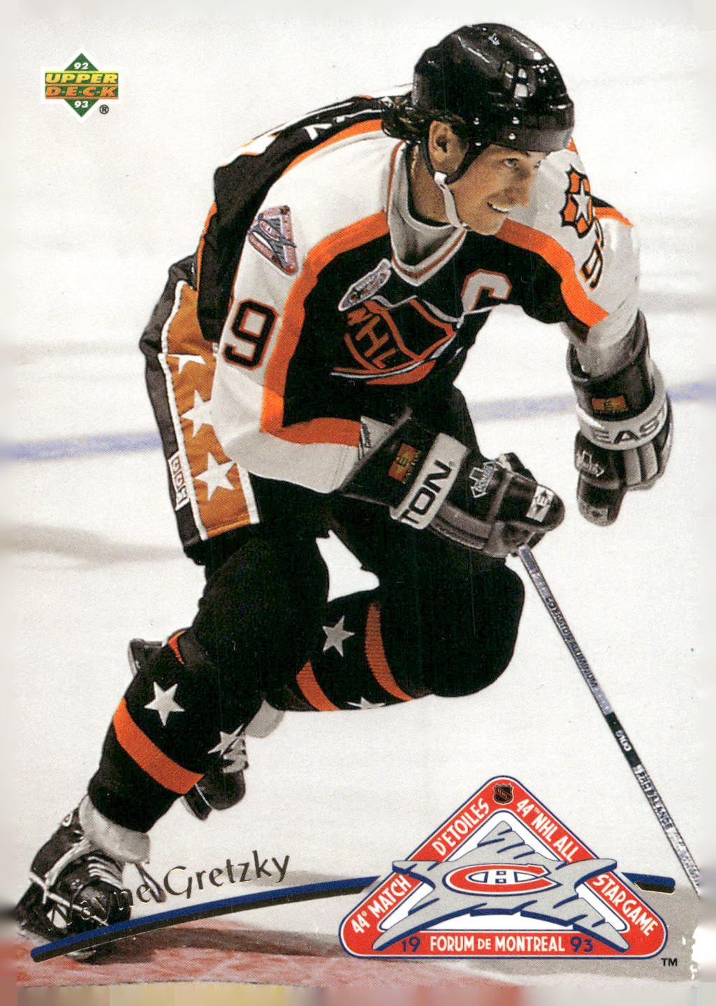 1992-93 Upper Deck All-Star Locker Series #25 Wayne Gretzky