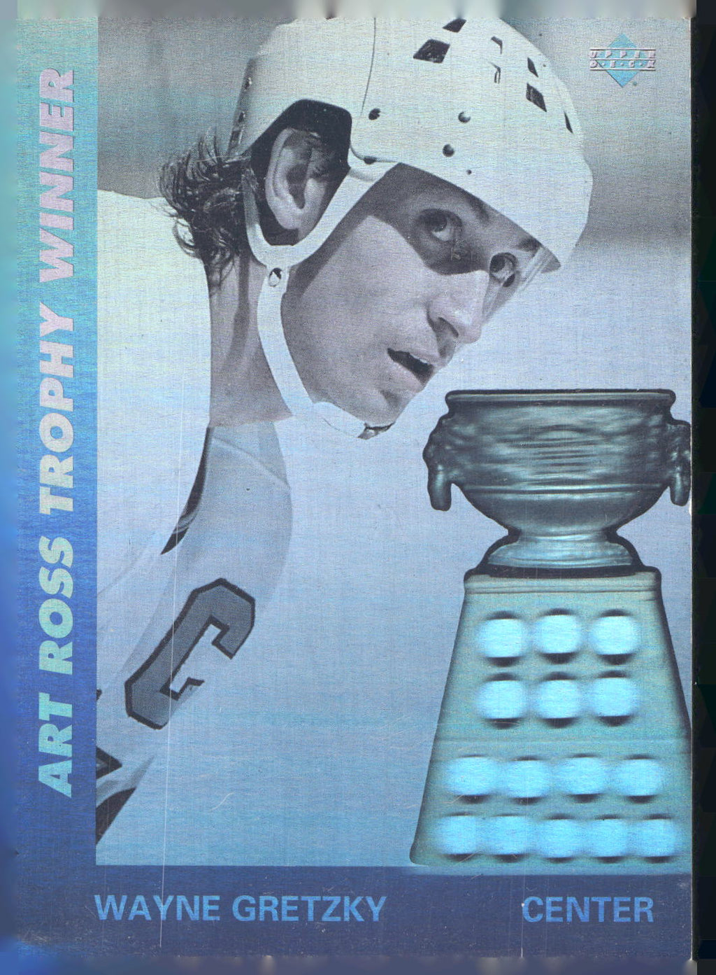 1991-92 Upper Deck #AW1 Wayne Gretzky Award Winner Holograms