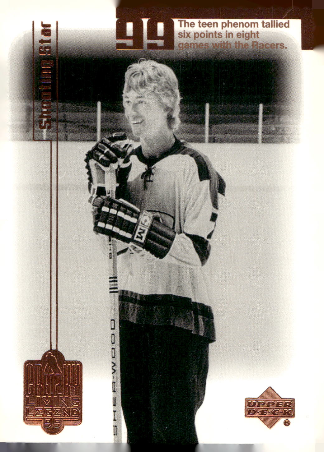 1999 Upper Deck Wayne Gretzky Living Legend #9 Wayne Gretzky
