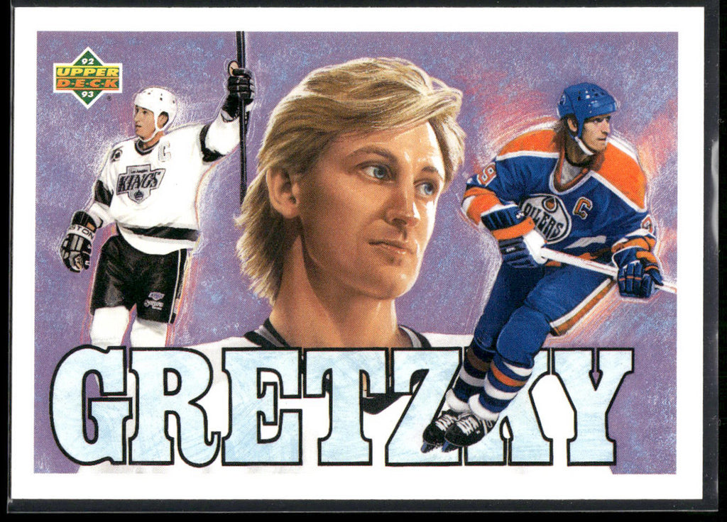 1992-93 Upper Deck #18 Wayne Gretzky Hockey Heroes: Wayne Gretzky