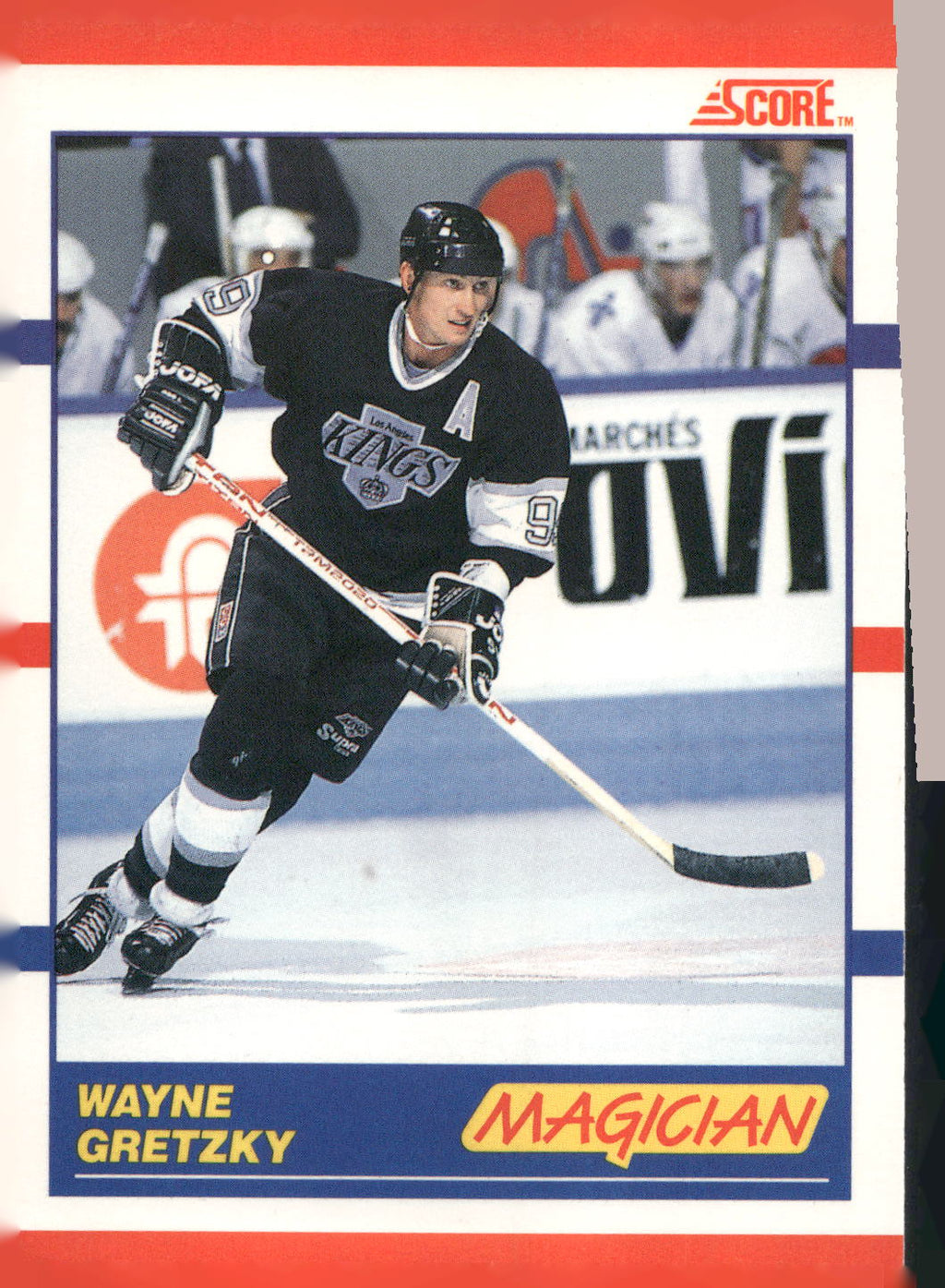 1990-91 Score Canadian #338 Wayne Gretzky