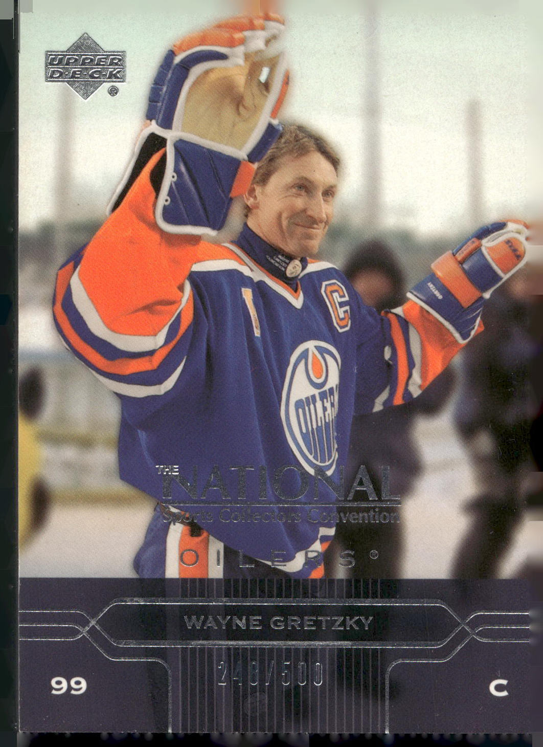 2004 UD National Sports Collectors Redemption #TN13 Wayne Gretzky /500