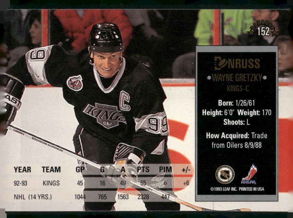 1993-94 Donruss #152 Wayne Gretzky