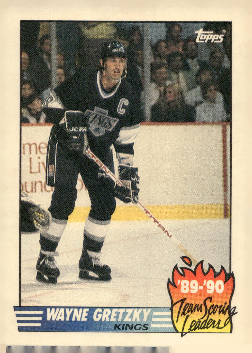 1990-91 Topps #12 Wayne Gretzky Team Scoring Leaders