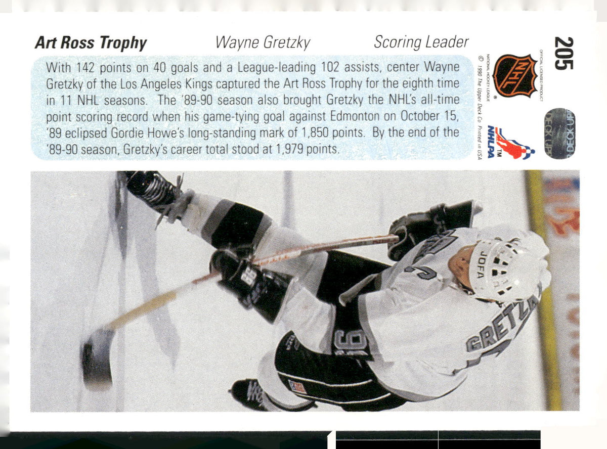 1990-91 Upper Deck #205 Wayne Gretzky