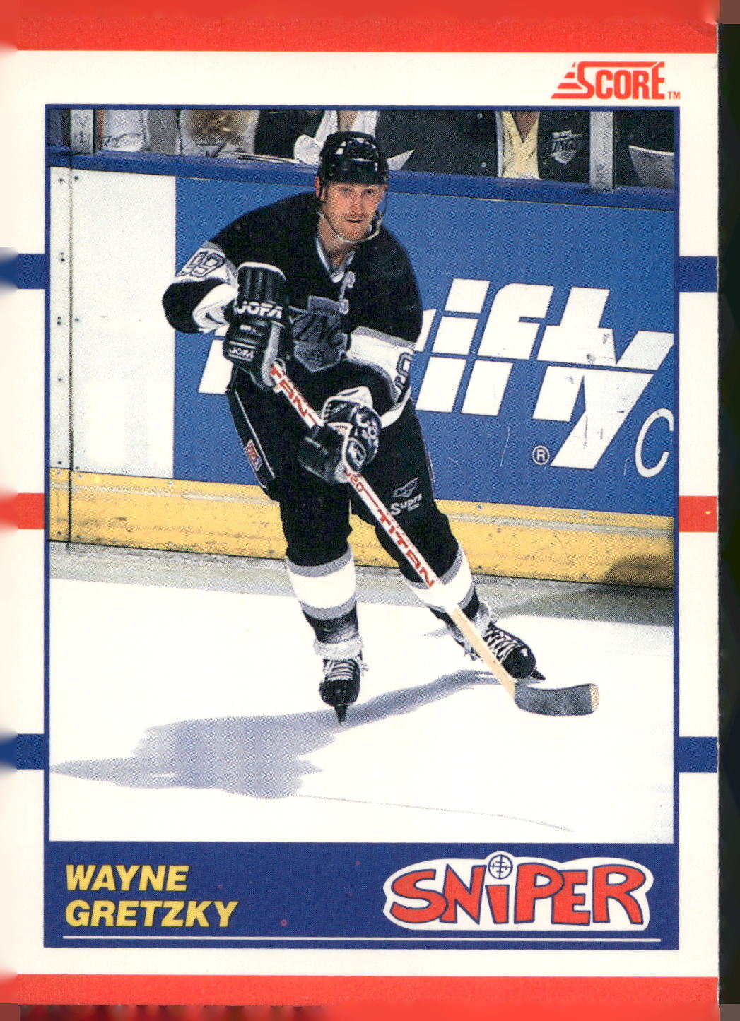 1990-91 Score Canadian #336 Wayne Gretzky
