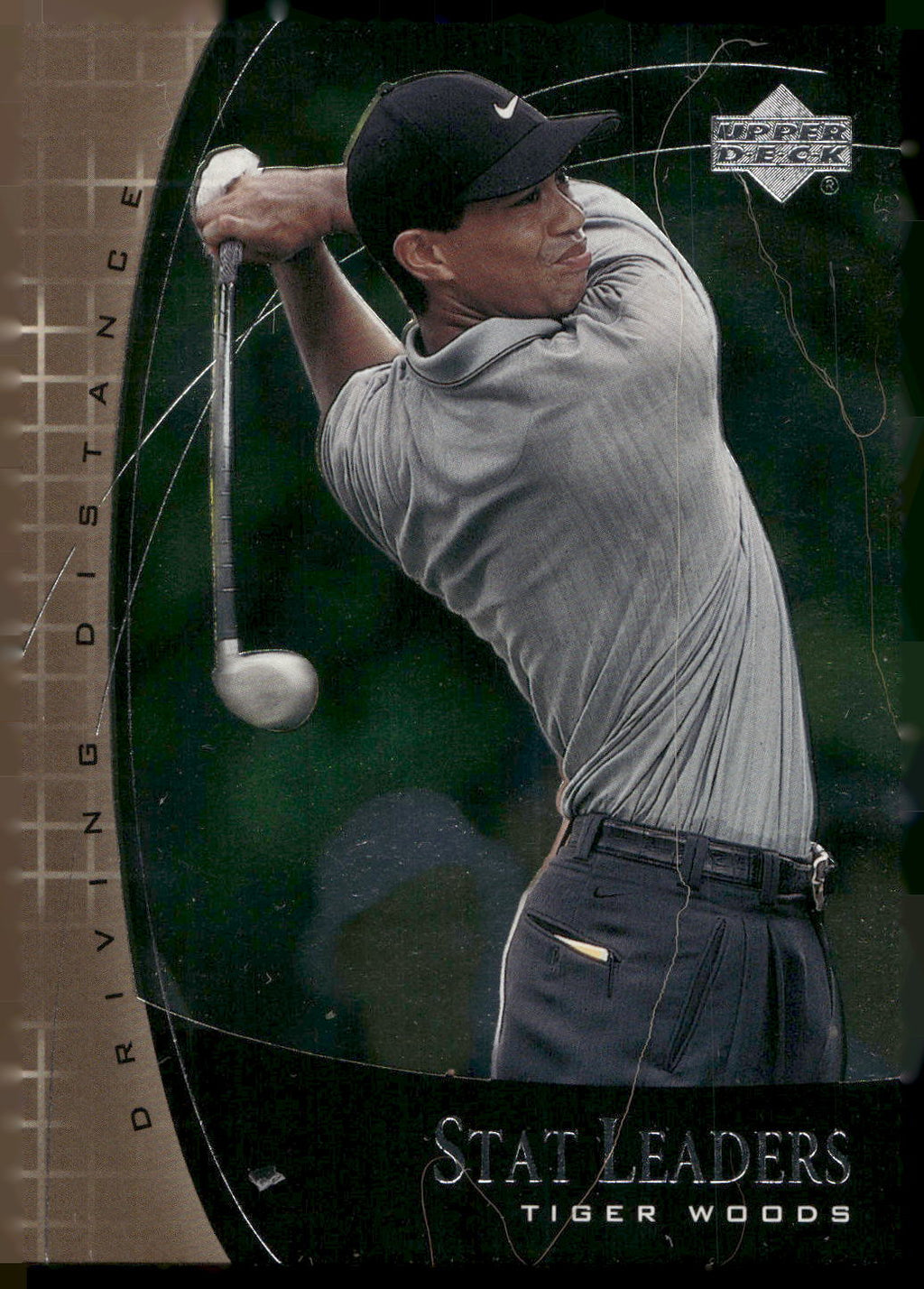 2001 Upper Deck #SL2 Tiger Woods Stat Leaders