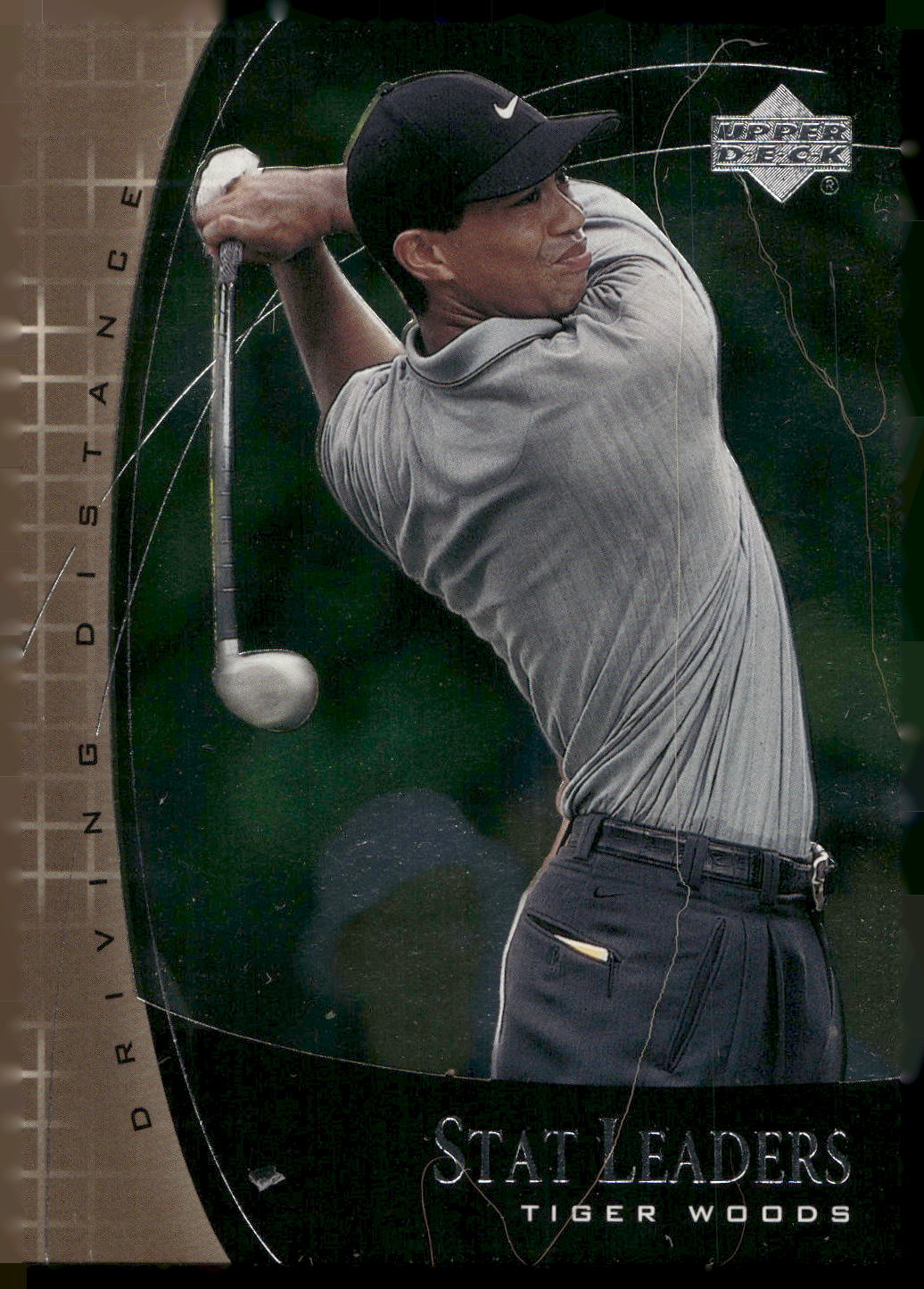 2001 Upper Deck #SL2 Tiger Woods Stat Leaders