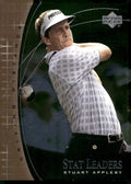 2001 Upper Deck #SL3 Stuart Appleby Stat Leaders