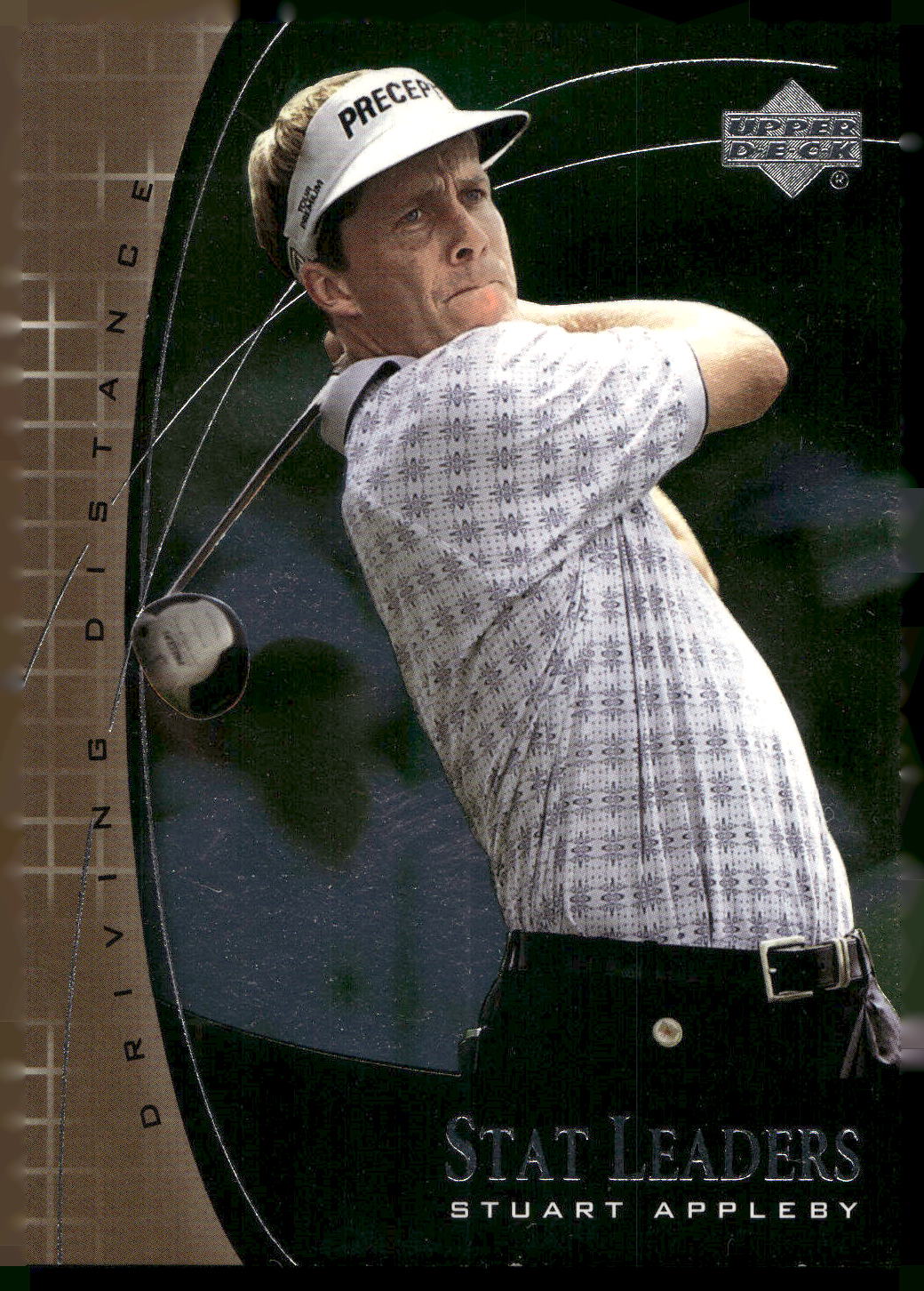 2001 Upper Deck #SL3 Stuart Appleby Stat Leaders