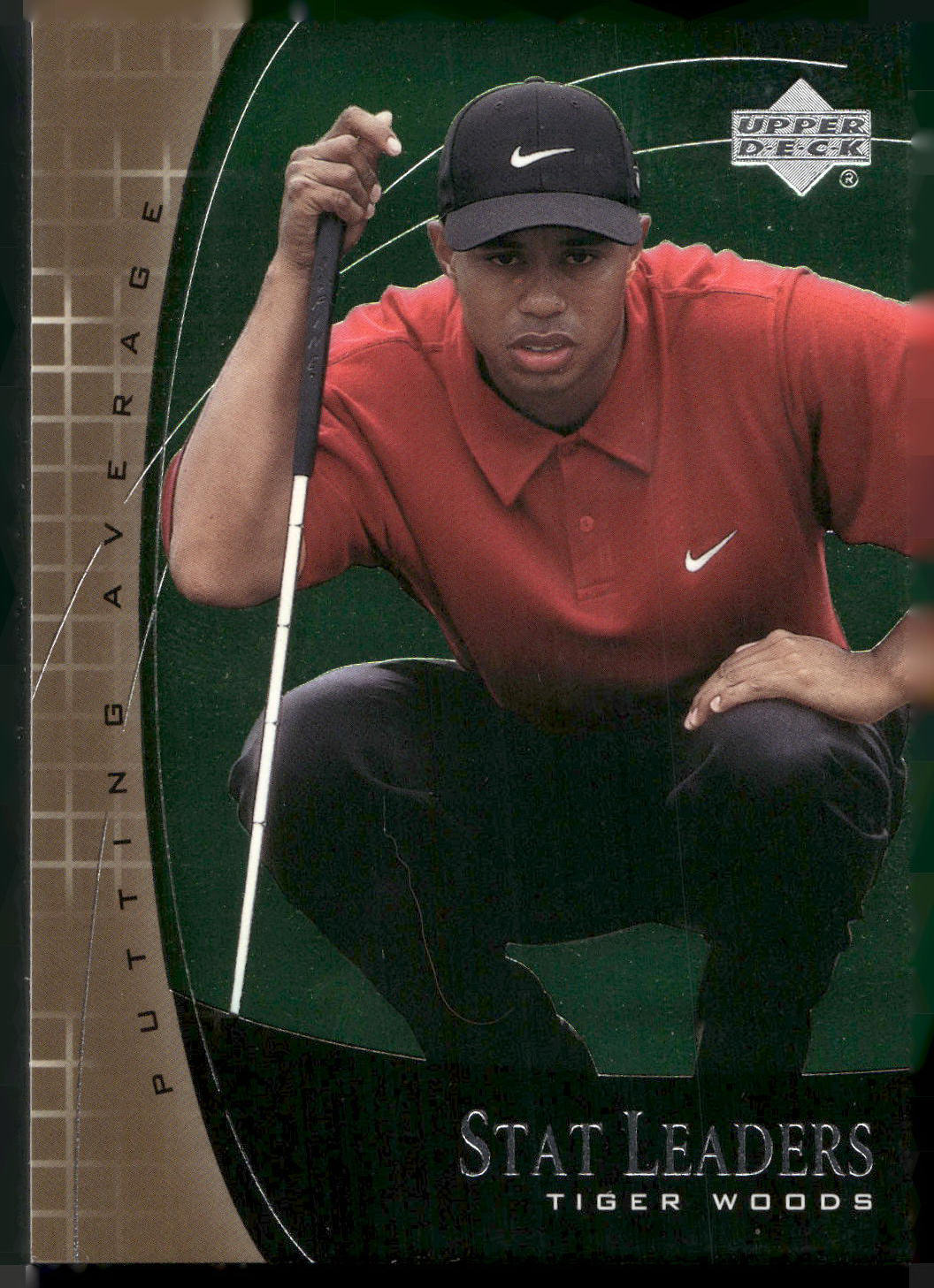 2001 Upper Deck #SL7 Tiger Woods Stat Leaders