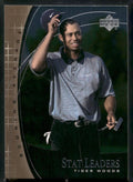 2001 Upper Deck #SL11 Tiger Woods Stat Leaders