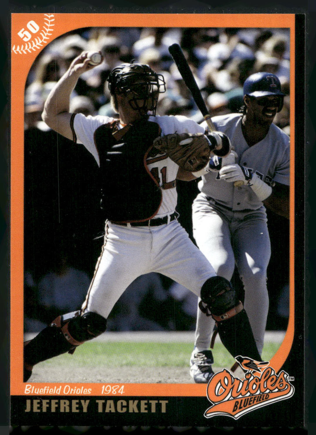 2007 Grandstand Bluefield Orioles 50th Anniversary #NNO Jeffrey Tackett