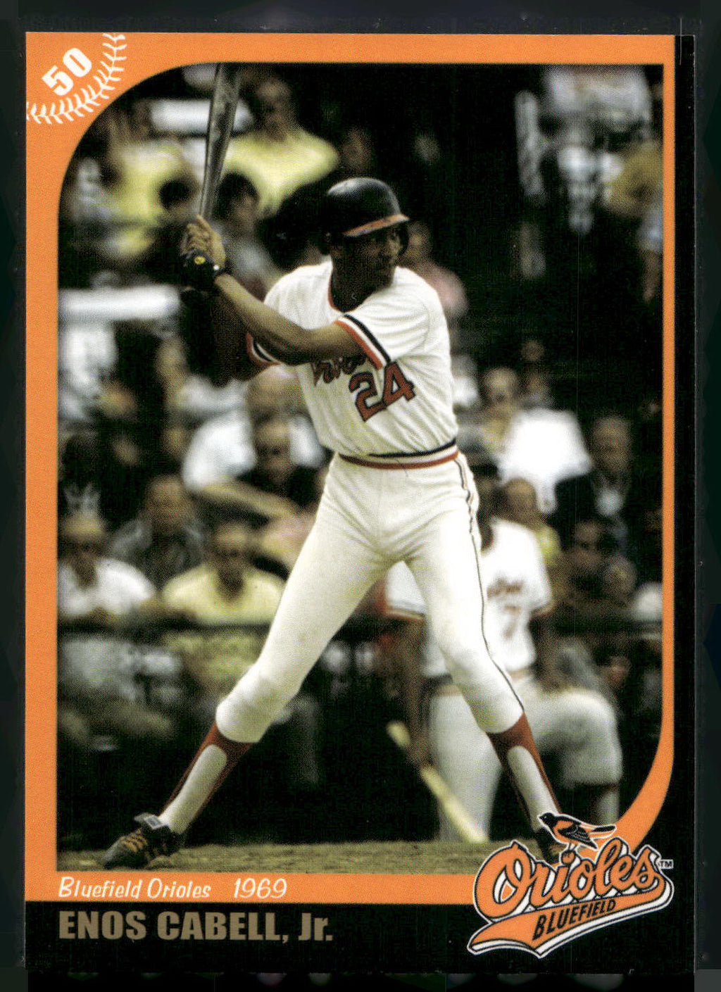 2007 Grandstand Bluefield Orioles 50th Anniversary #NNO Enos Cabell