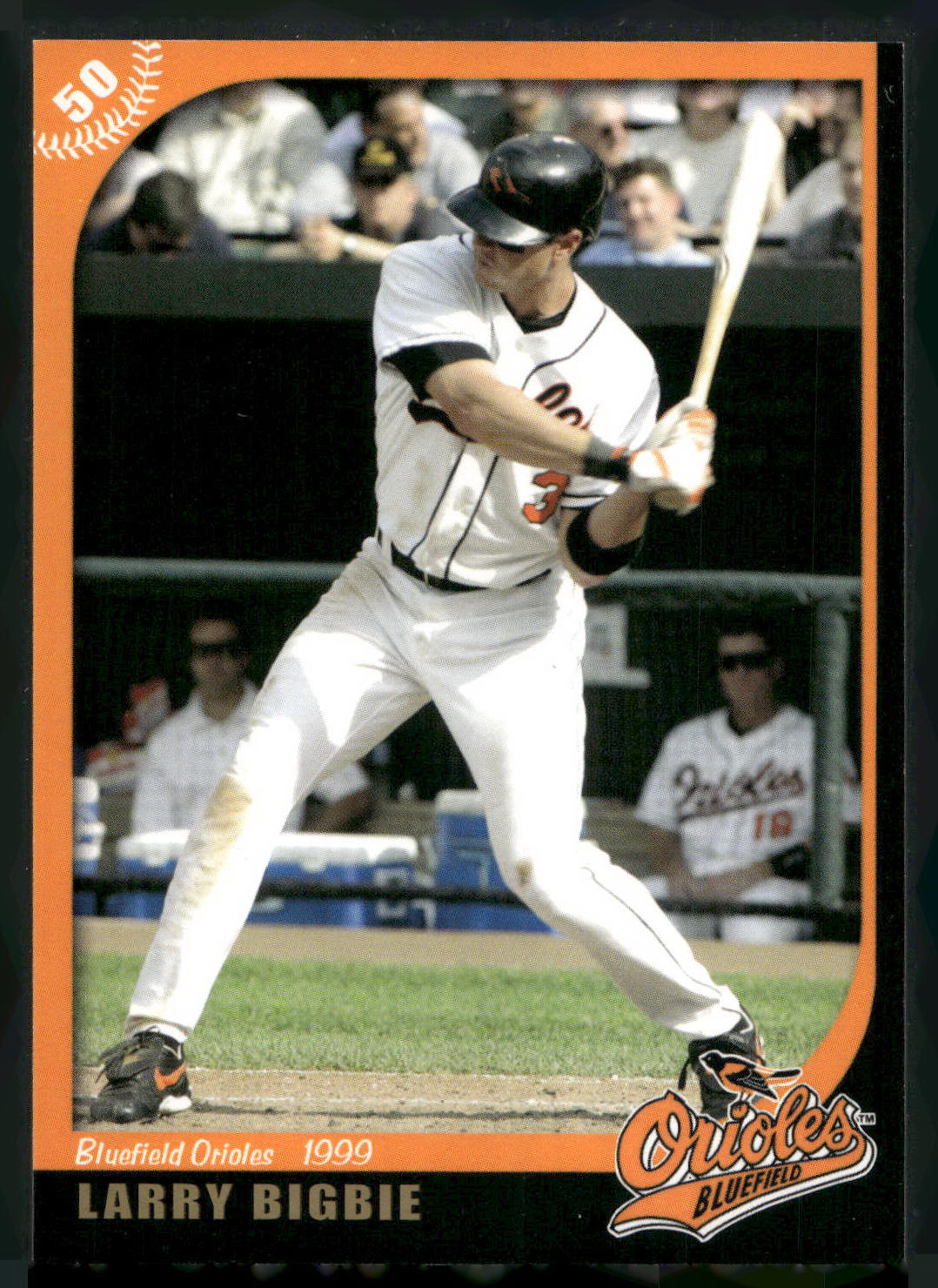 2007 Grandstand Bluefield Orioles 50th Anniversary #NNO Larry Bigbie