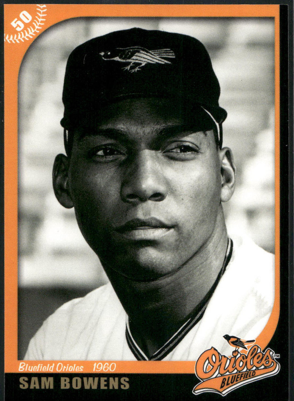 2007 Grandstand Bluefield Orioles 50th Anniversary #NNO Sam Bowens