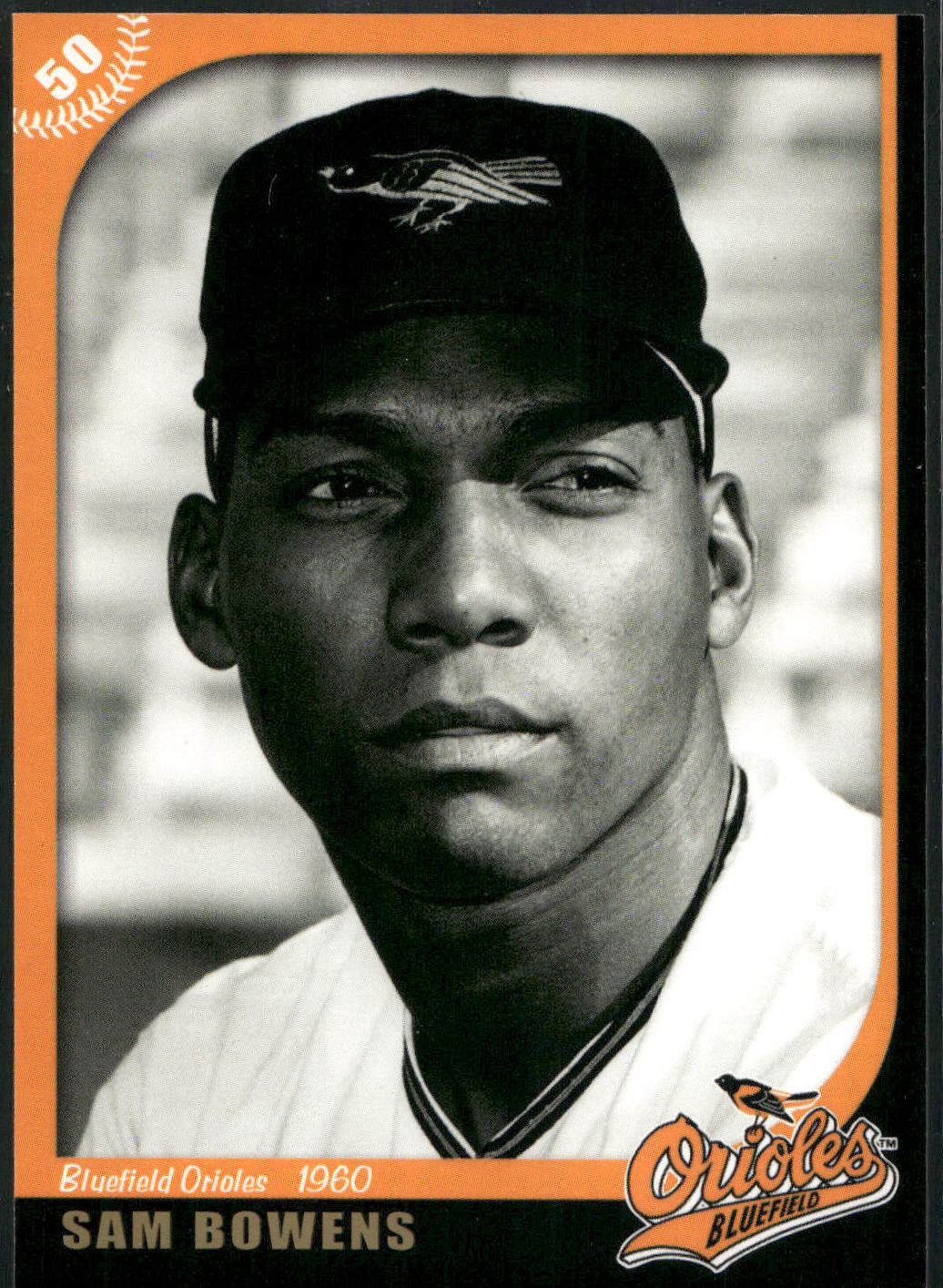 2007 Grandstand Bluefield Orioles 50th Anniversary #NNO Sam Bowens
