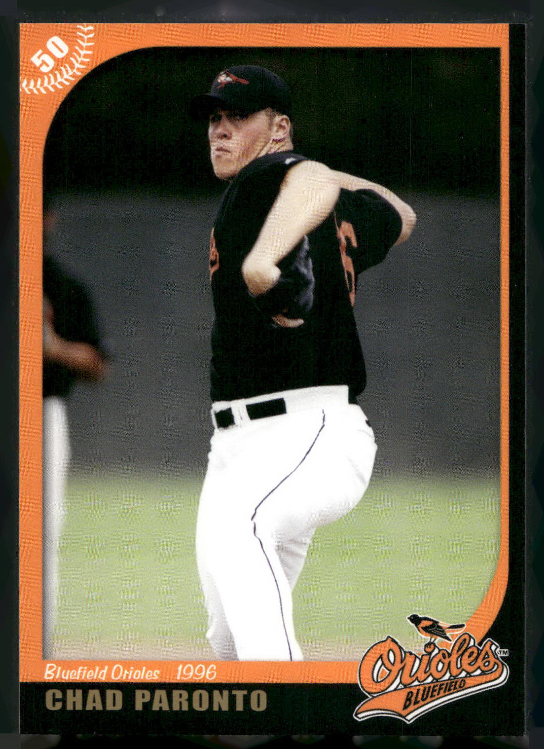 2007 Grandstand Bluefield Orioles 50th Anniversary #NNO Chad Paronto