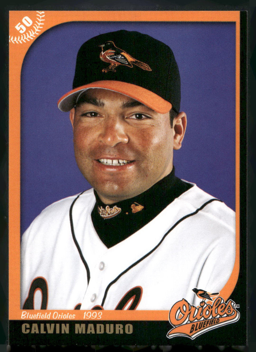 2007 Grandstand Bluefield Orioles 50th Anniversary #NNO Calvin Maduro