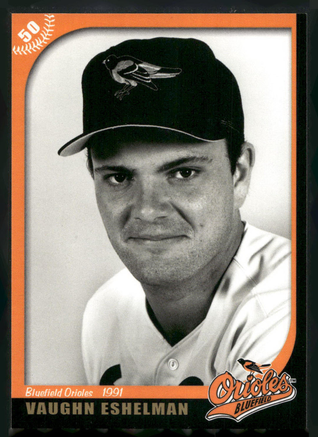 2007 Grandstand Bluefield Orioles 50th Anniversary #NNO Vaughn Eshelman
