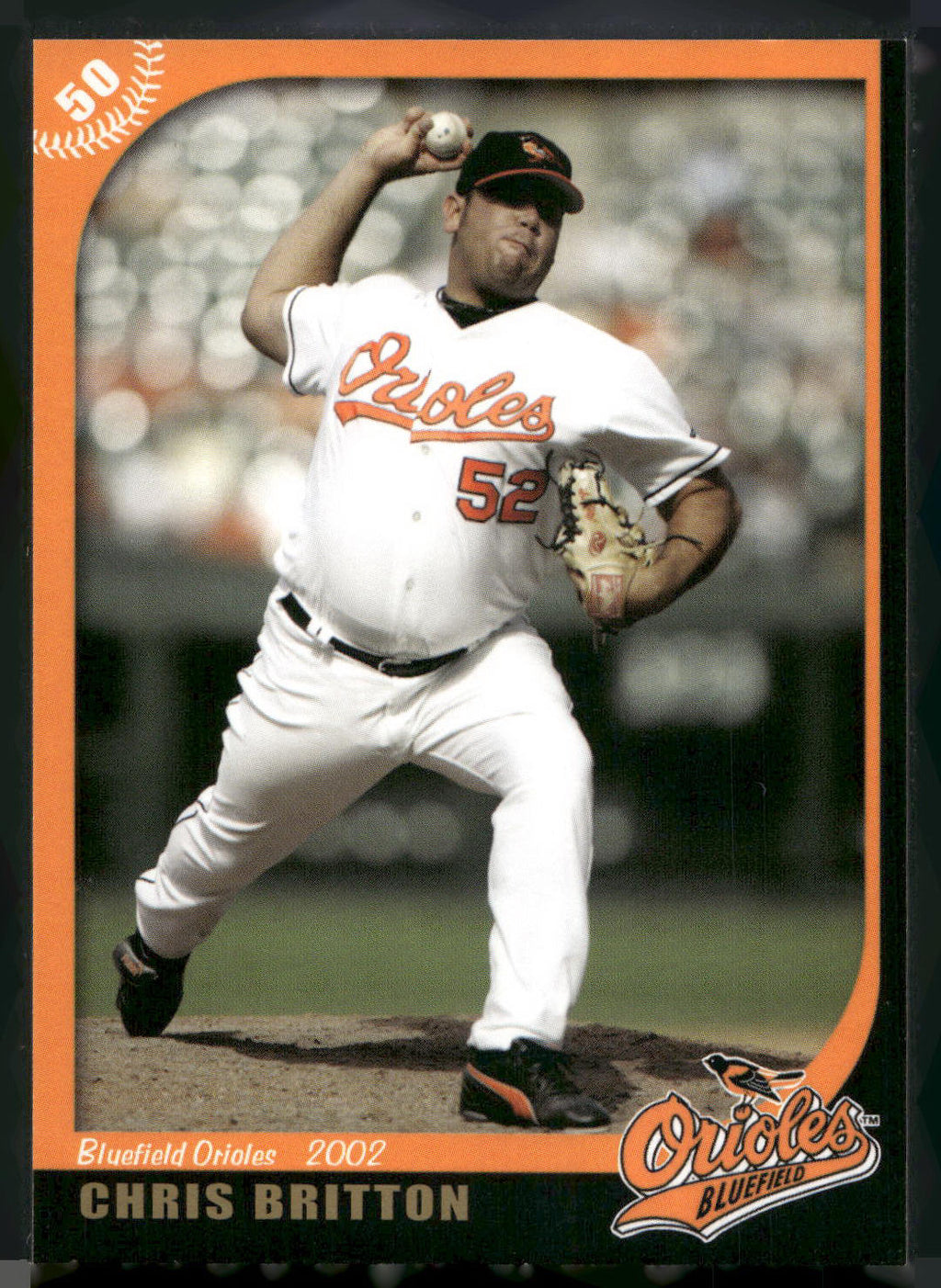2007 Grandstand Bluefield Orioles 50th Anniversary #NNO Chris Britton