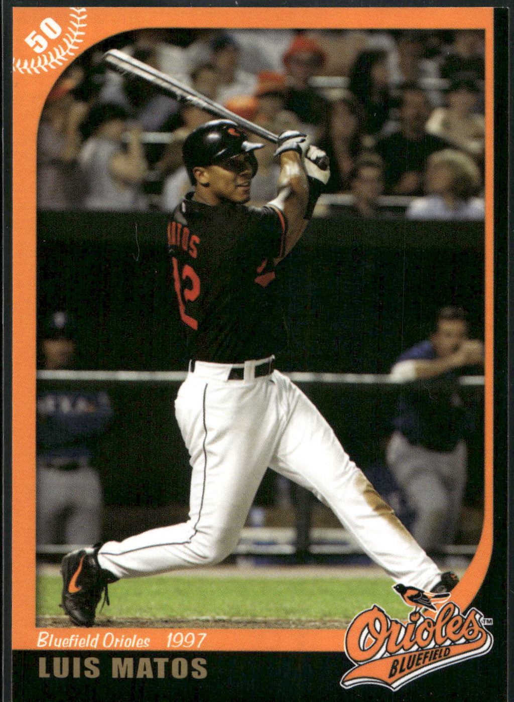 2007 Grandstand Bluefield Orioles 50th Anniversary #NNO Luis Matos