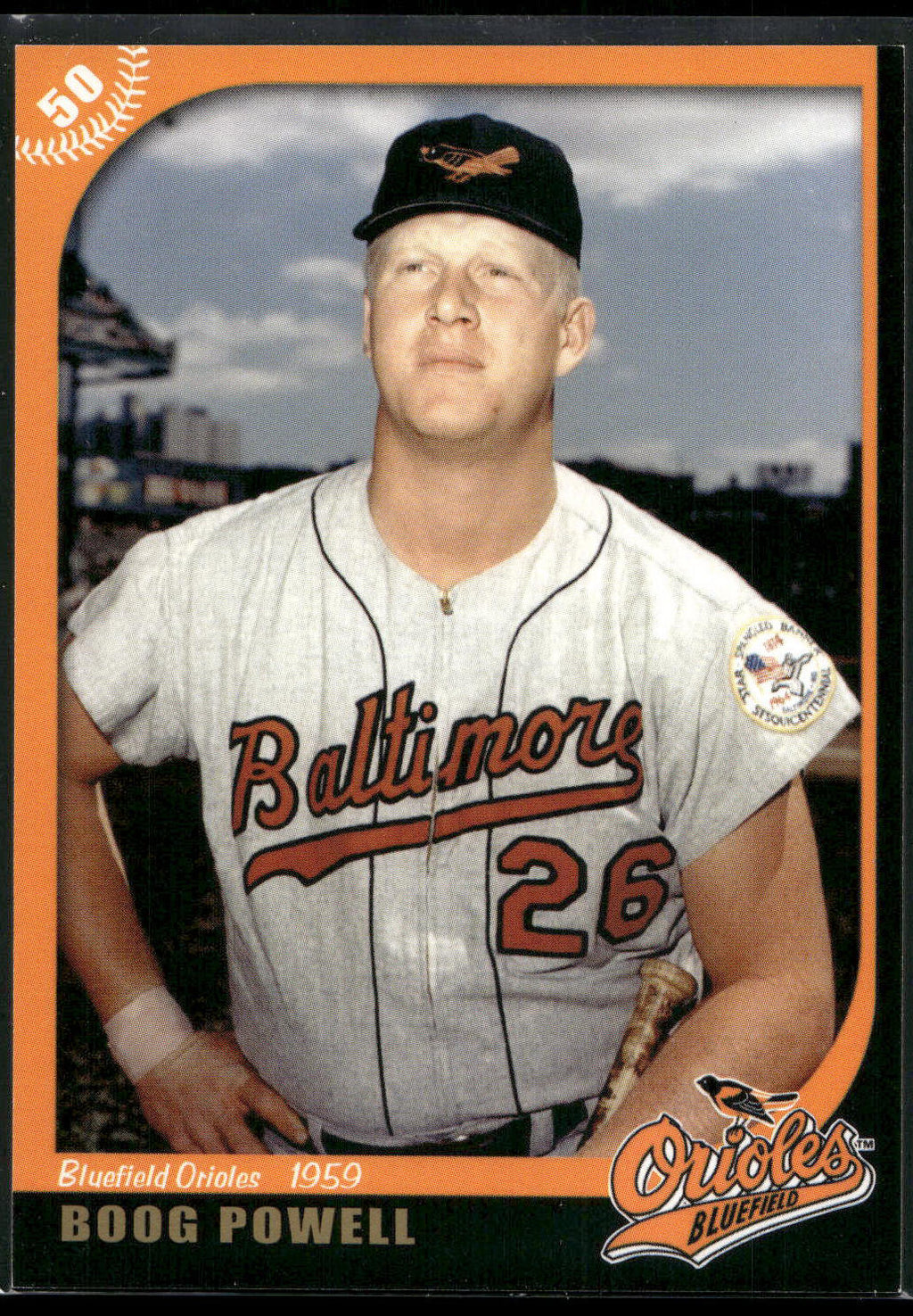 2007 Grandstand Bluefield Orioles 50th Anniversary #NNO Boog Powell
