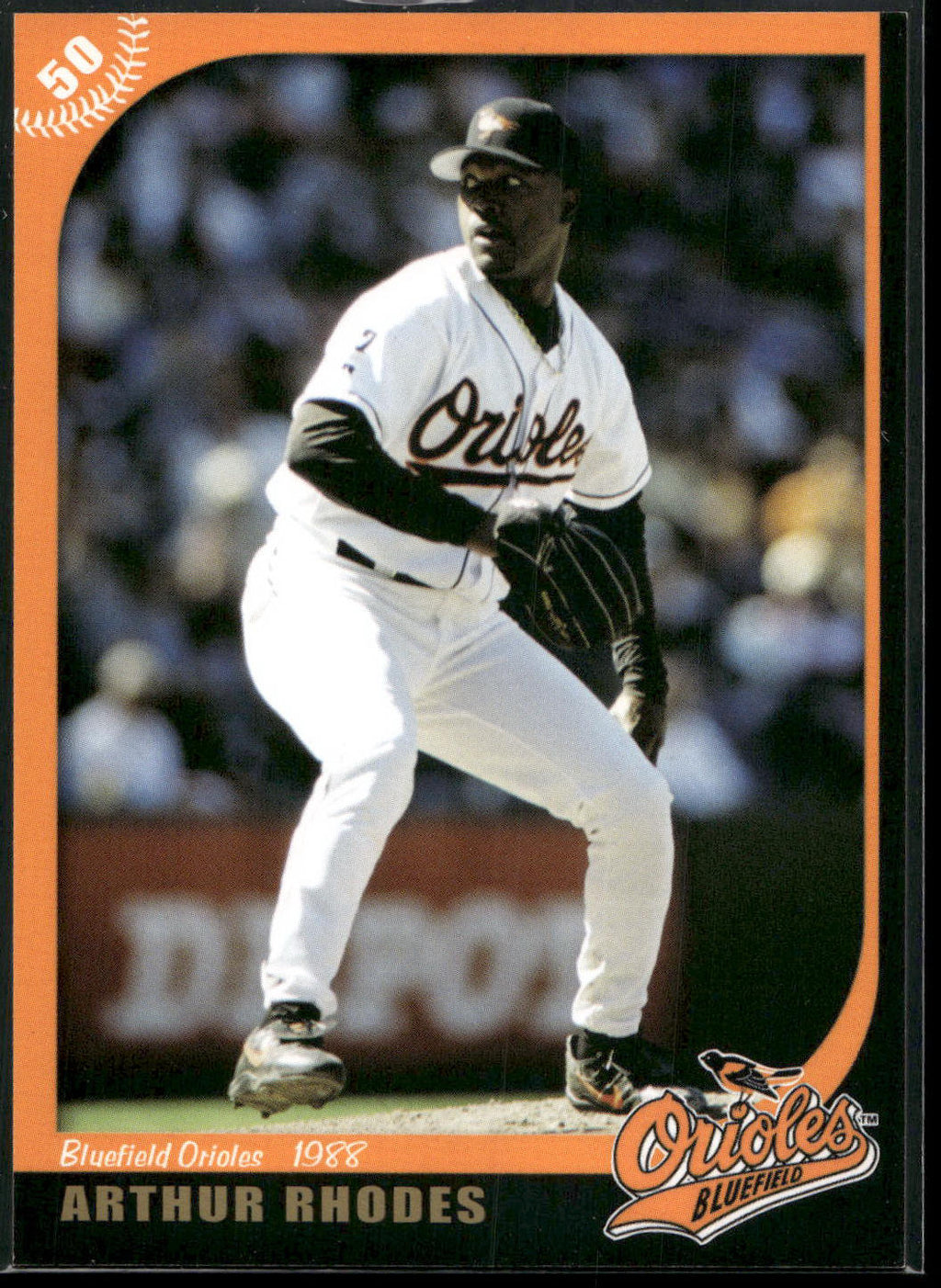 2007 Grandstand Bluefield Orioles 50th Anniversary #NNO Arthur Rhodes