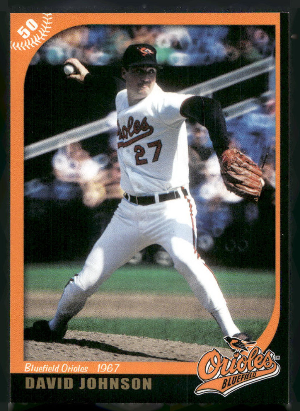 2007 Grandstand Bluefield Orioles 50th Anniversary #NNO David Johnson