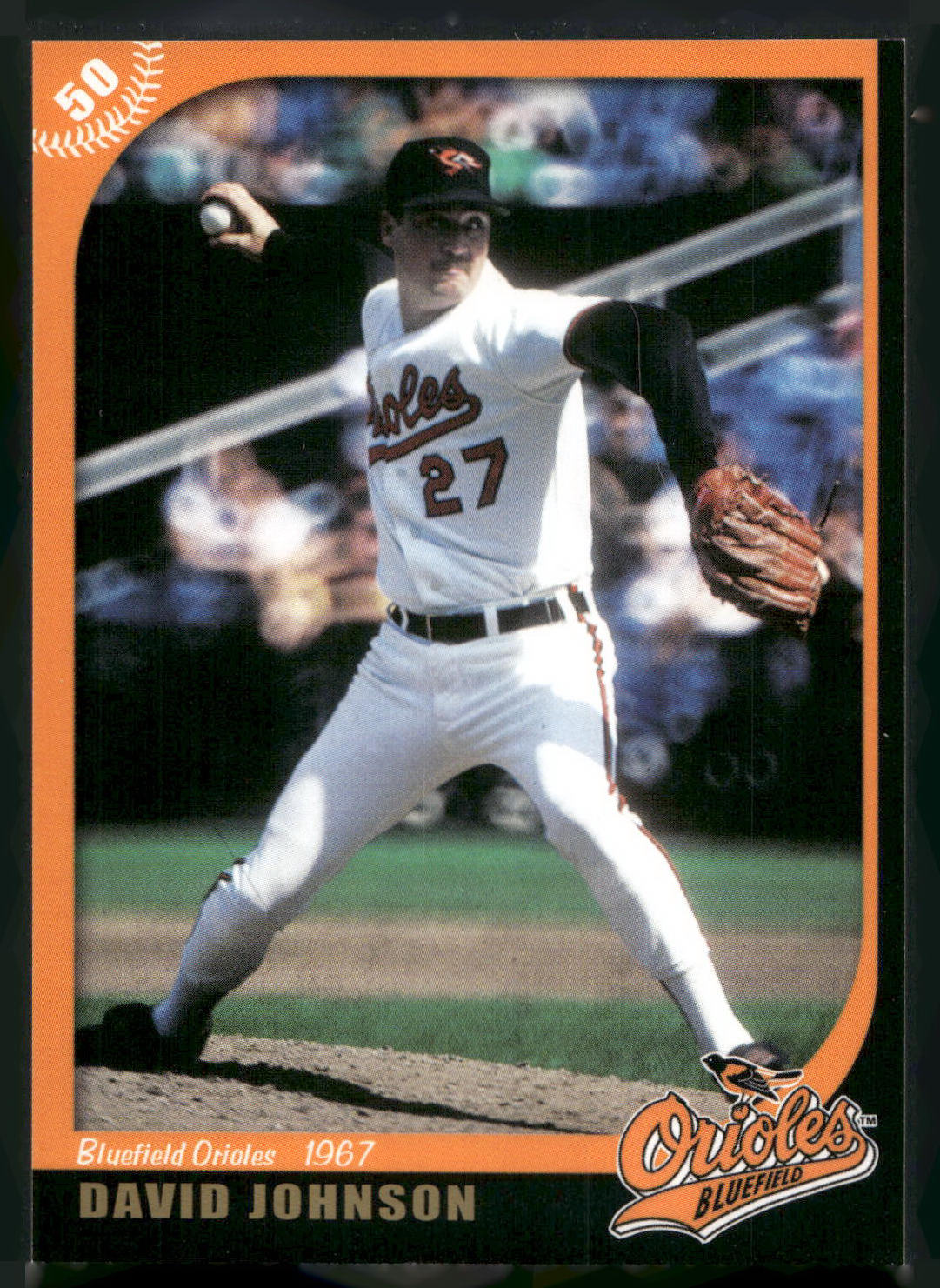 2007 Grandstand Bluefield Orioles 50th Anniversary #NNO David Johnson