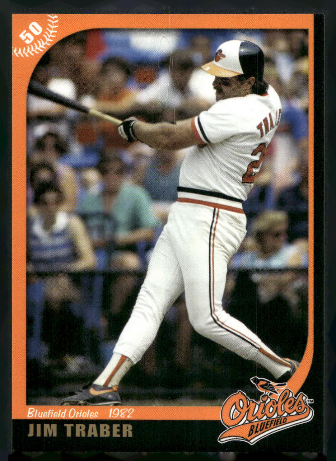 2007 Grandstand Bluefield Orioles 50th Anniversary #NNO Jim Traber