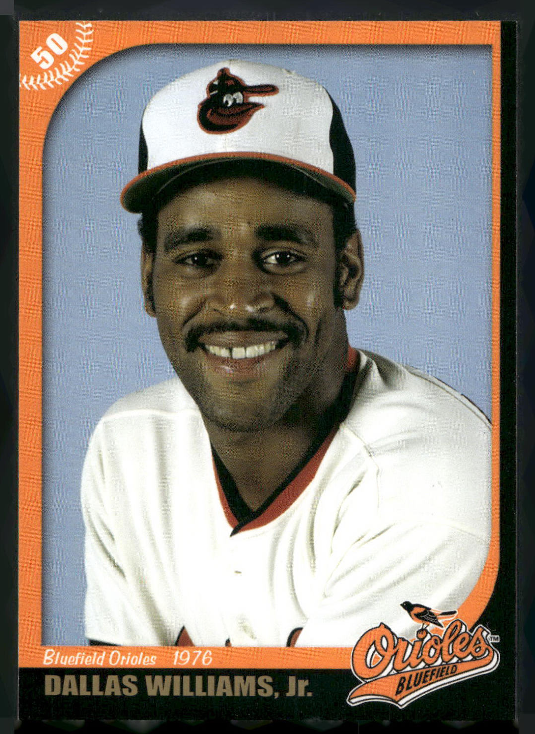 2007 Grandstand Bluefield Orioles 50th Anniversary #NNO Dallas Williams
