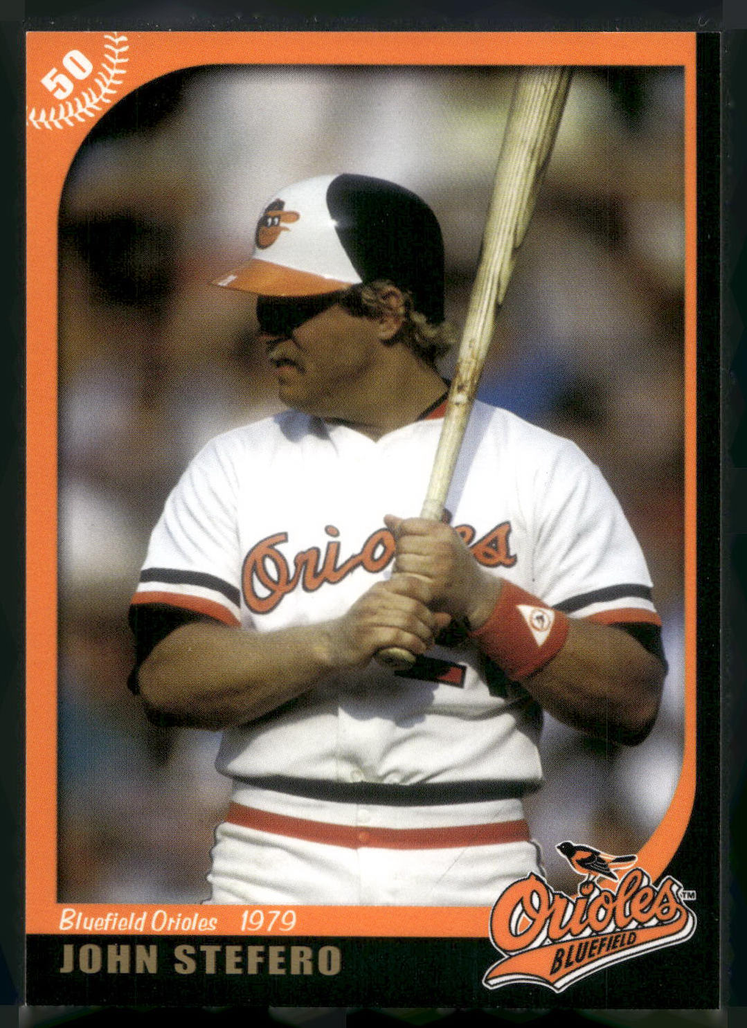 2007 Grandstand Bluefield Orioles 50th Anniversary #NNO John Stefero