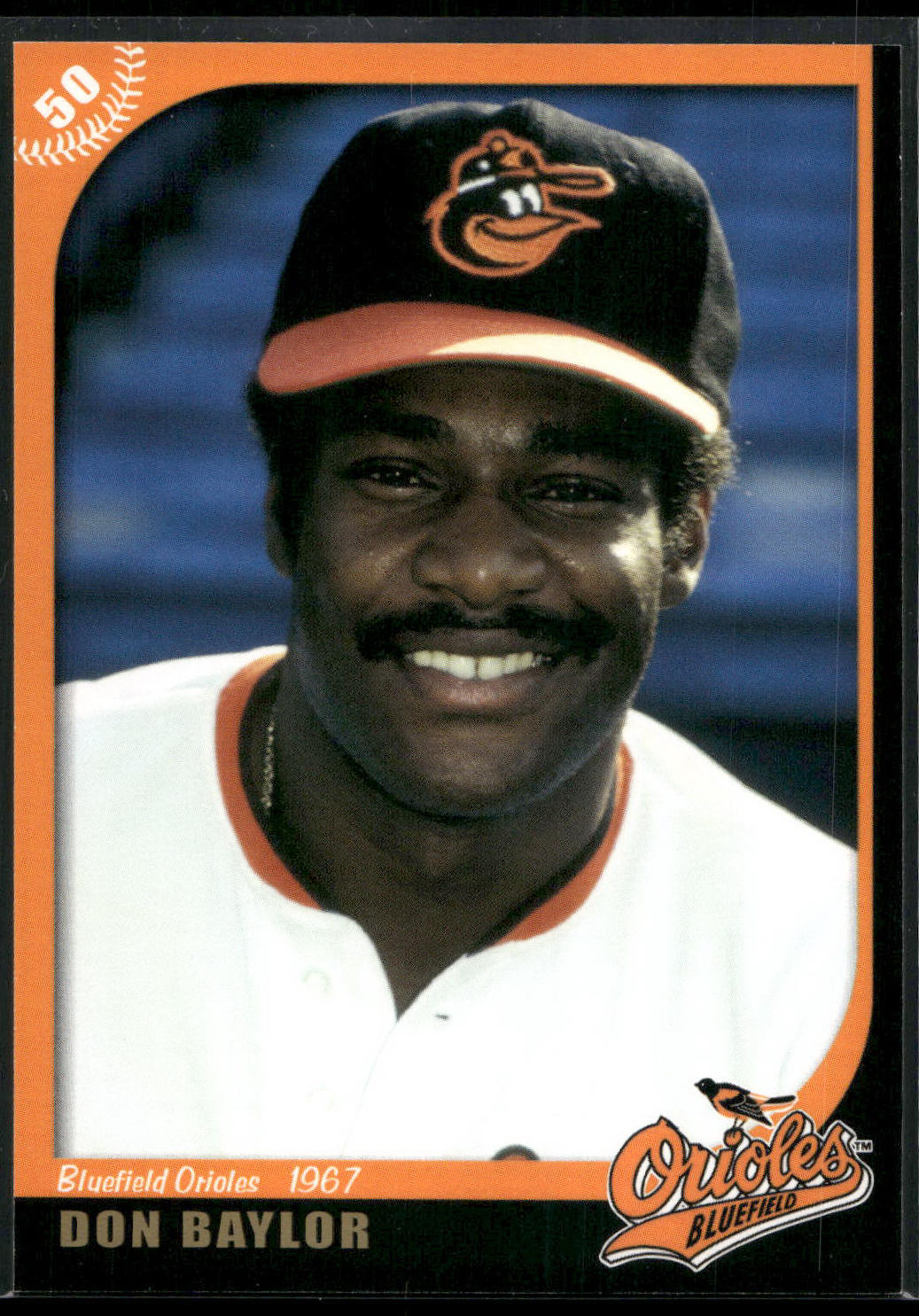 2007 Grandstand Bluefield Orioles 50th Anniversary #NNO Don Baylor