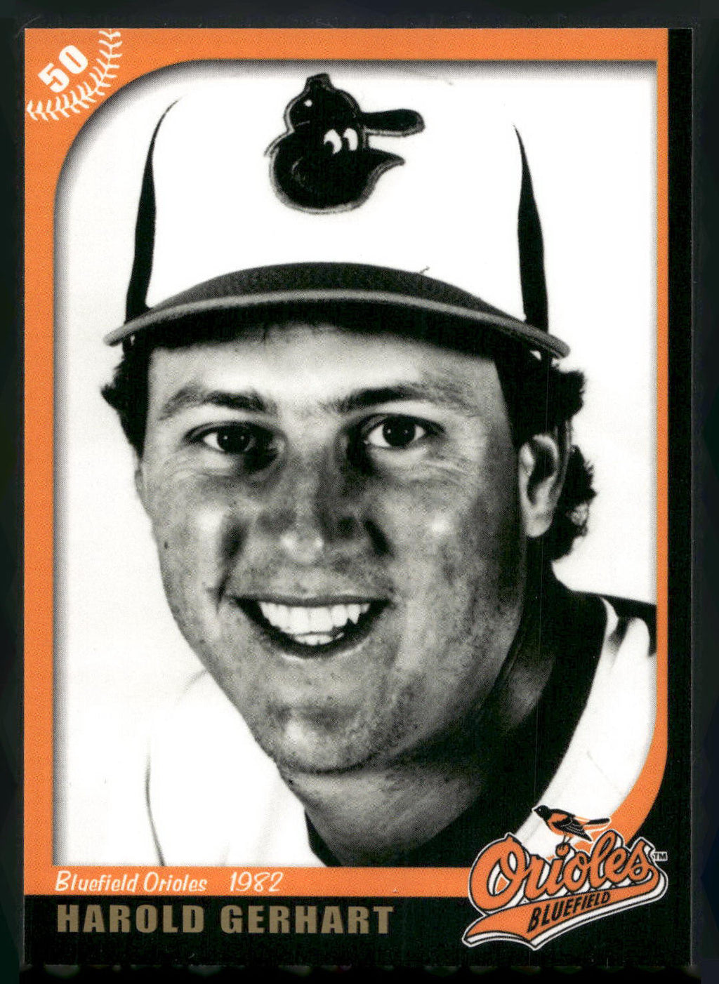 2007 Grandstand Bluefield Orioles 50th Anniversary #NNO Harold Gerhart