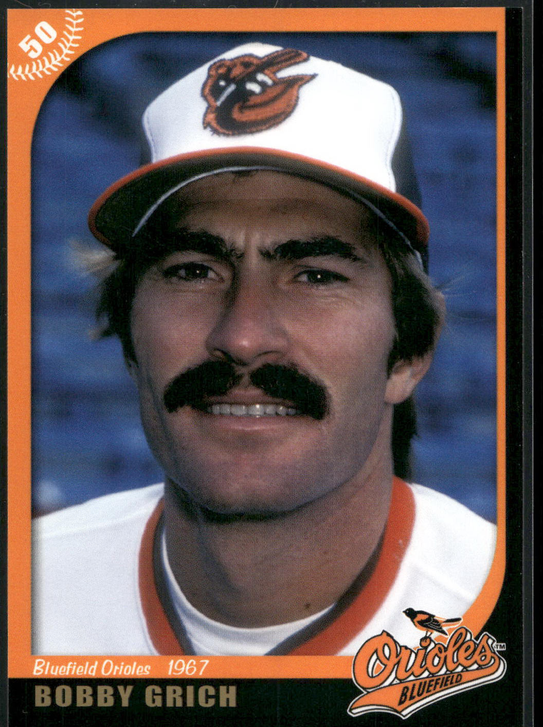 2007 Grandstand Bluefield Orioles 50th Anniversary #NNO Bobby Grich