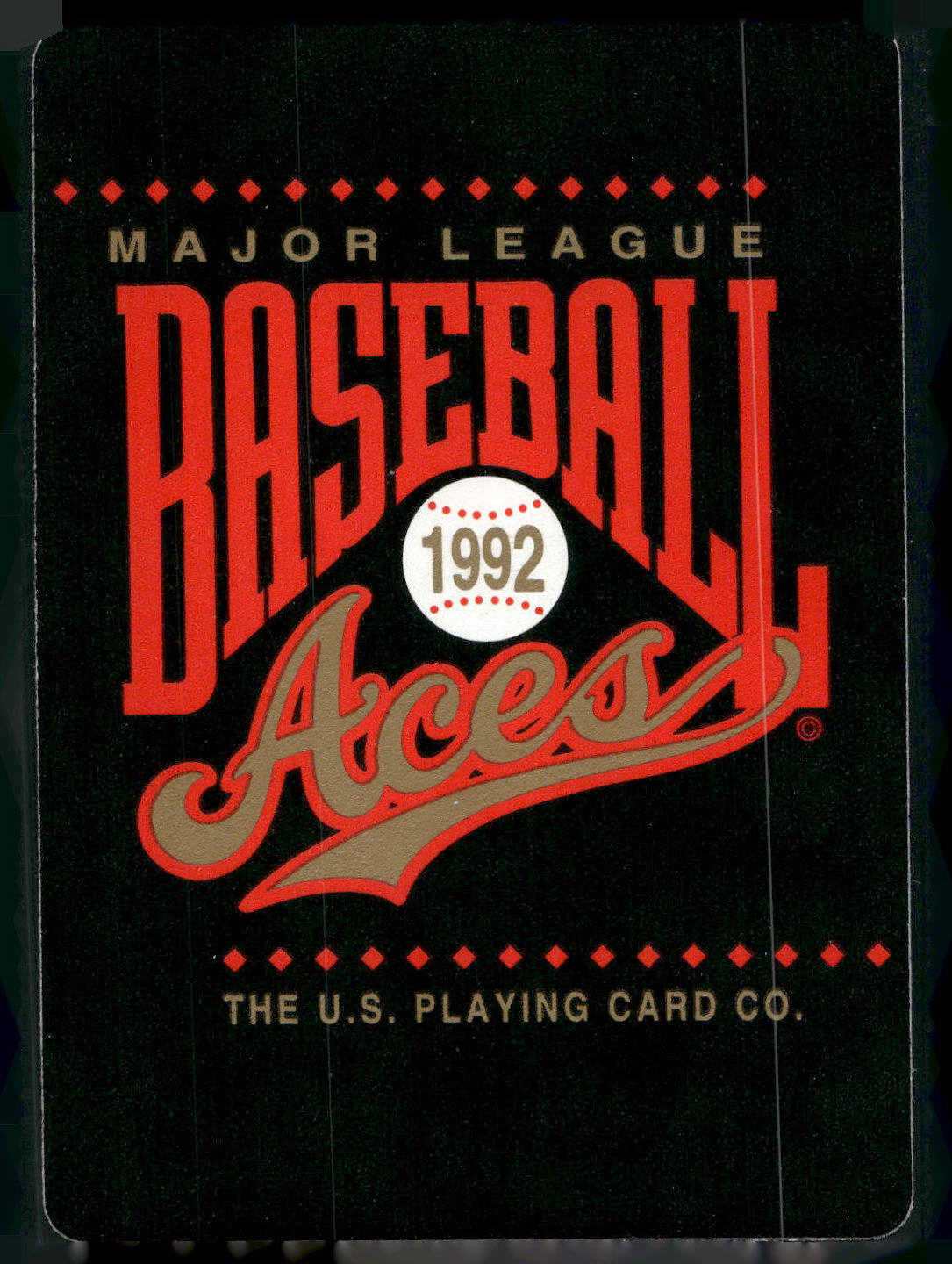 1992 U.S. Playing Card Co. Baseball Aces Playing Cards #5♦ Hal Morris