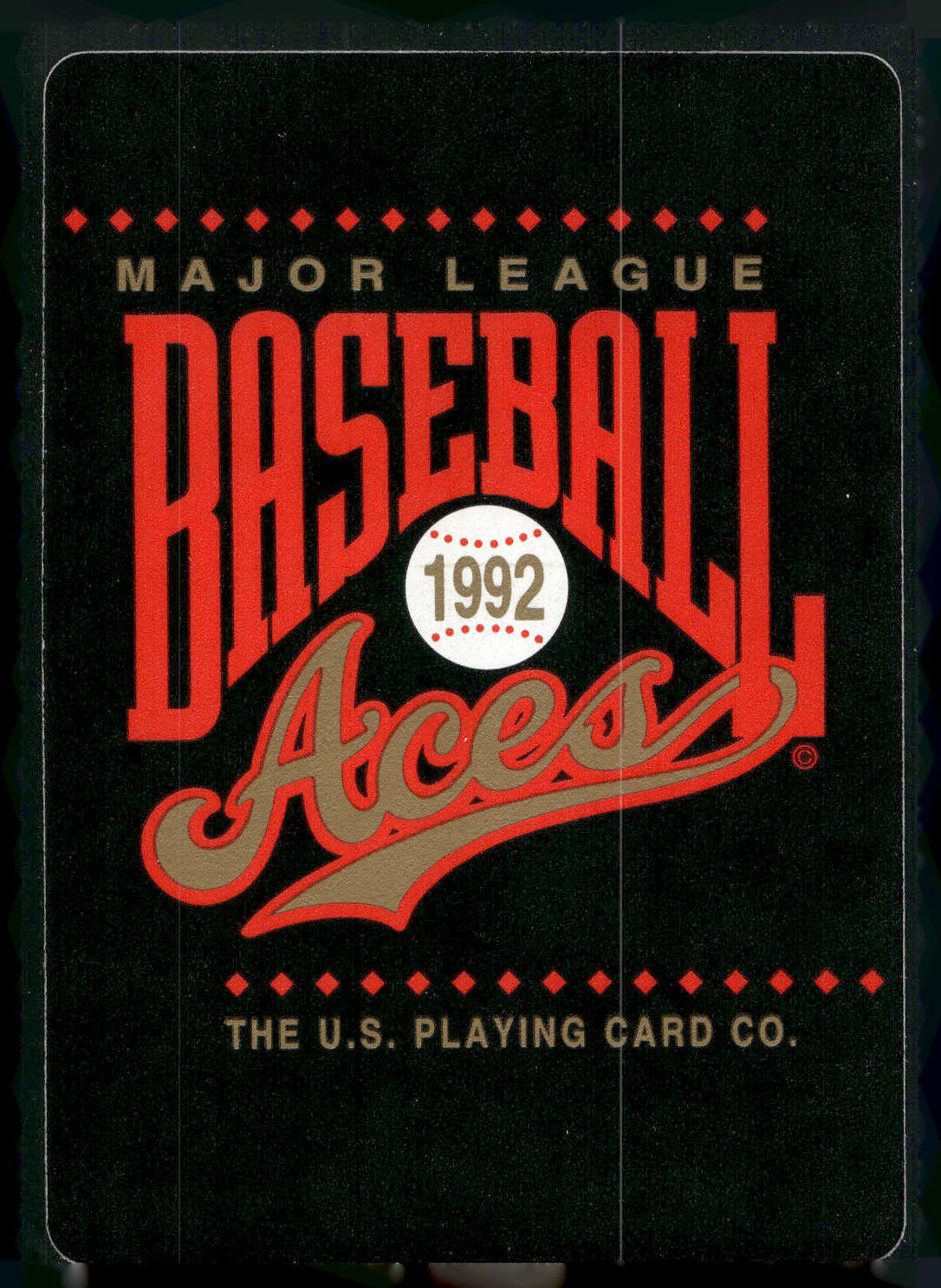 1992 U.S. Playing Card Co. Baseball Aces Playing Cards #7♦ Terry Pendleton
