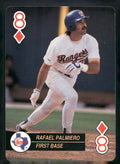 1992 U.S. Playing Card Co. Baseball Aces Playing Cards #8♦ Rafael Palmeiro