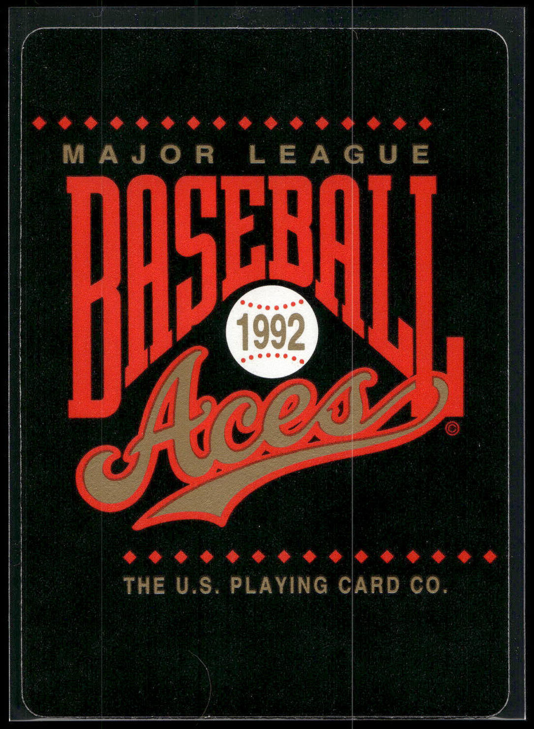 1992 U.S. Playing Card Co. Baseball Aces Playing Cards #K♣ Cecil Fielder