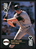 1992 U.S. Playing Card Co. Baseball Aces Playing Cards #10♣ Matt Williams