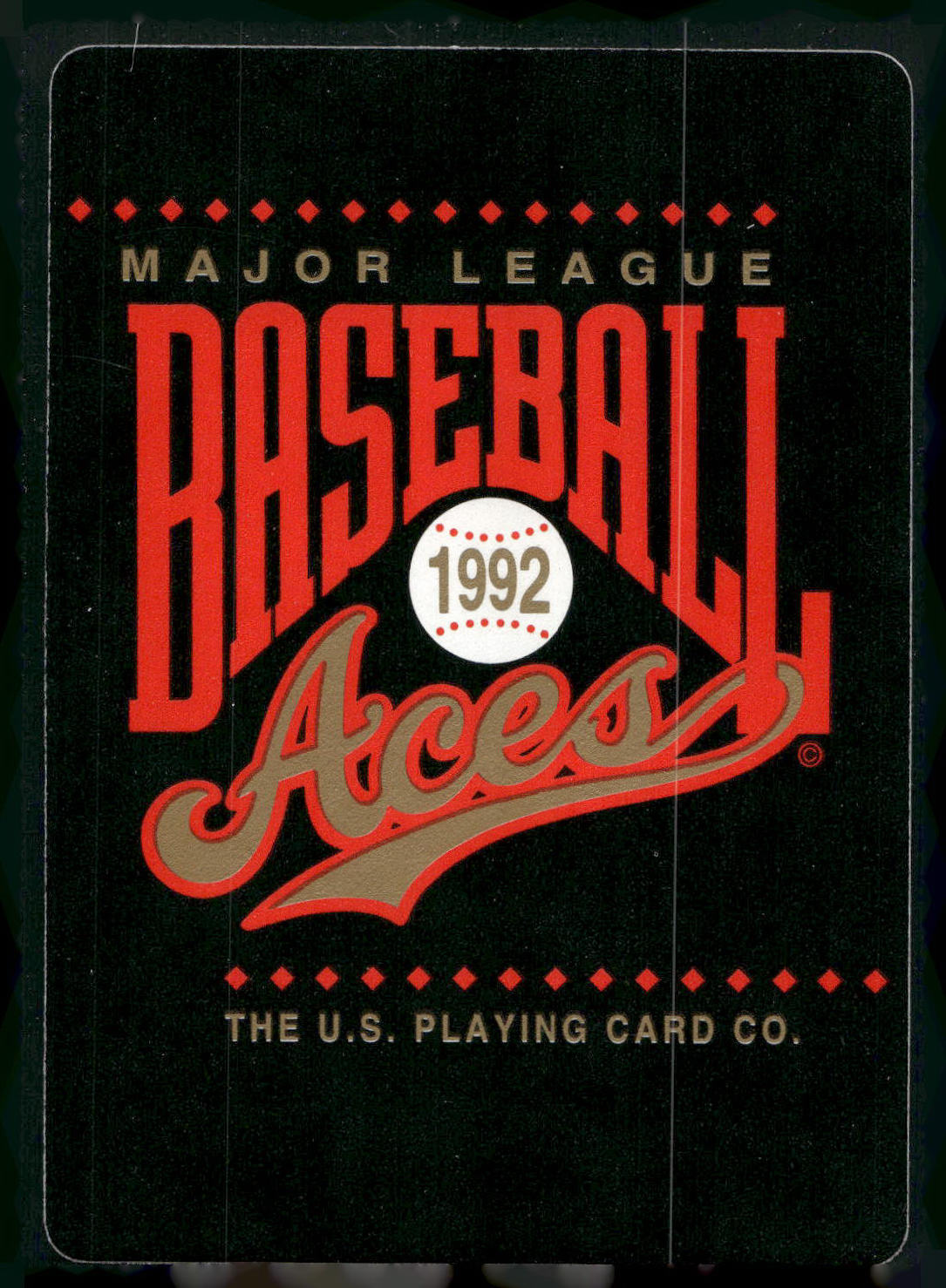 1992 U.S. Playing Card Co. Baseball Aces Playing Cards #7 Frank Thomas